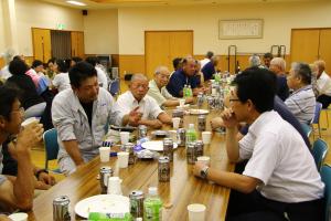 地区住民との談義