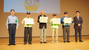岡山北警察署管内地域安全運動推進大会の写真