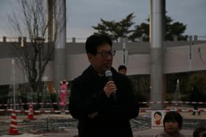 へそナリエ点灯式