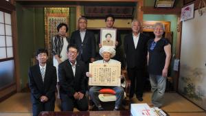 ​満100歳祝い　大西　様