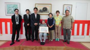 満100歳祝い　田中　様　
