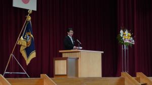 加賀中学校入学式