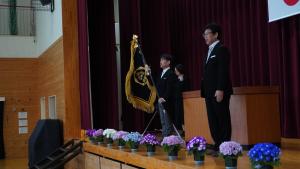 加賀西小学校開校式