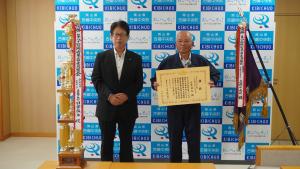 岡山県畜産共進会グランドチャンピオン受賞報告