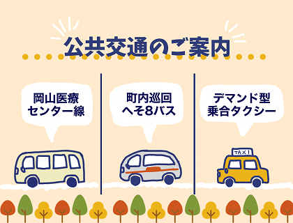 公共交通のご案内(メインスライドショー)